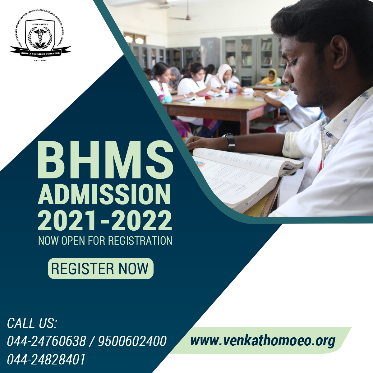 Venkateswara Homoeopathic Medical College Hospital A Unit Of Hahnemann Homoeopathy Medical Trust